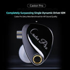 KZ Castor Pro Harman Target Improved Bass Tunable in Ear Monitor, HiFi Improved Bass in Ear Headphone IEM