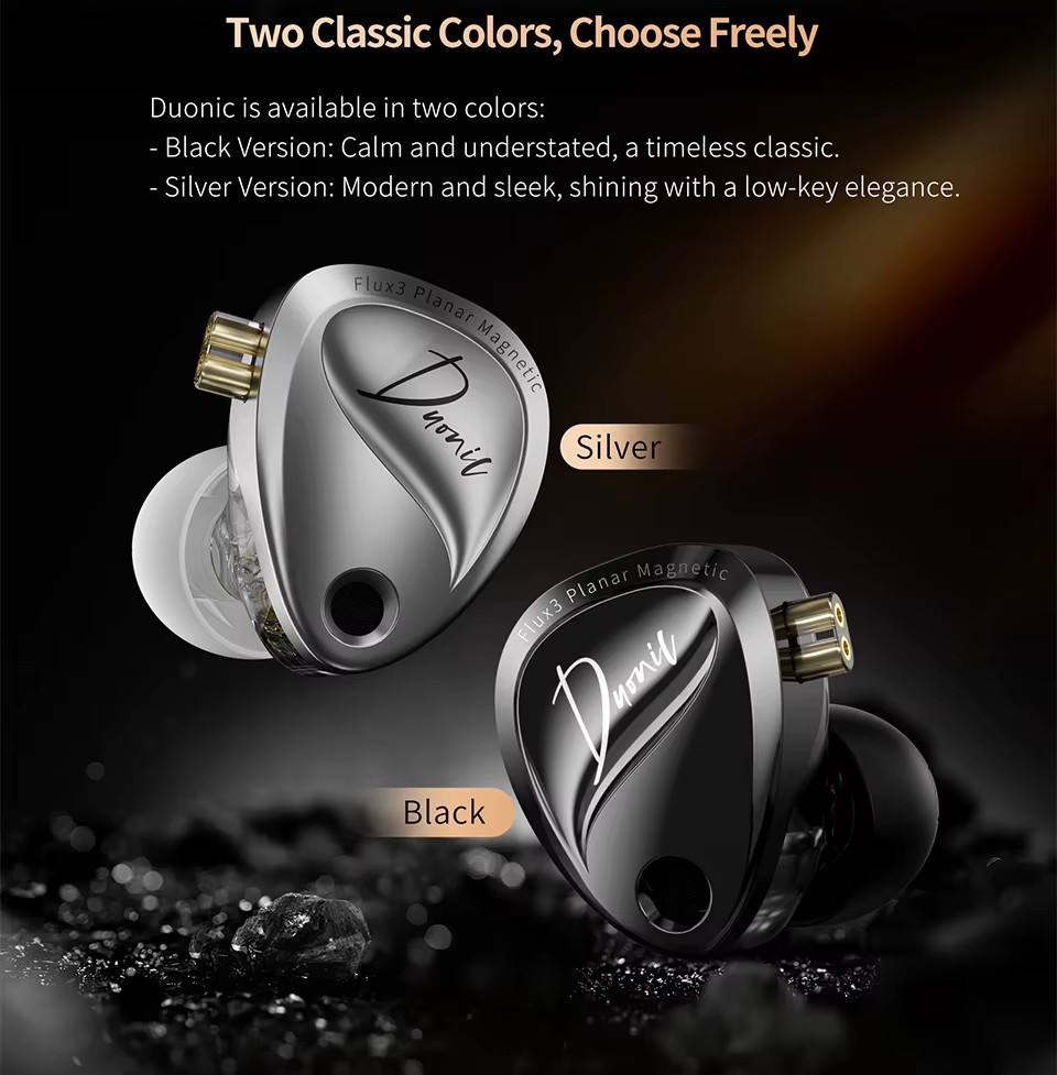 KZ Duonic Planar + Dynamic Hybrid IEMs | Hi-Fi Wired Earphones Pakistan
