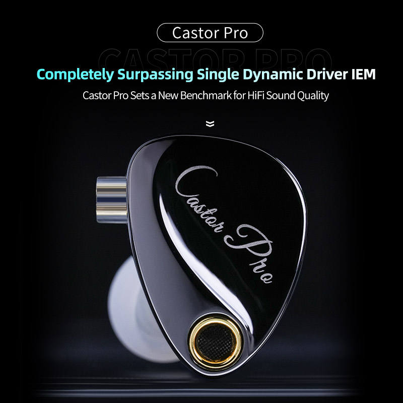 KZ Castor Pro Harman Target Tunable in Ear Monitor, HiFi in Ear Headphone  IEM