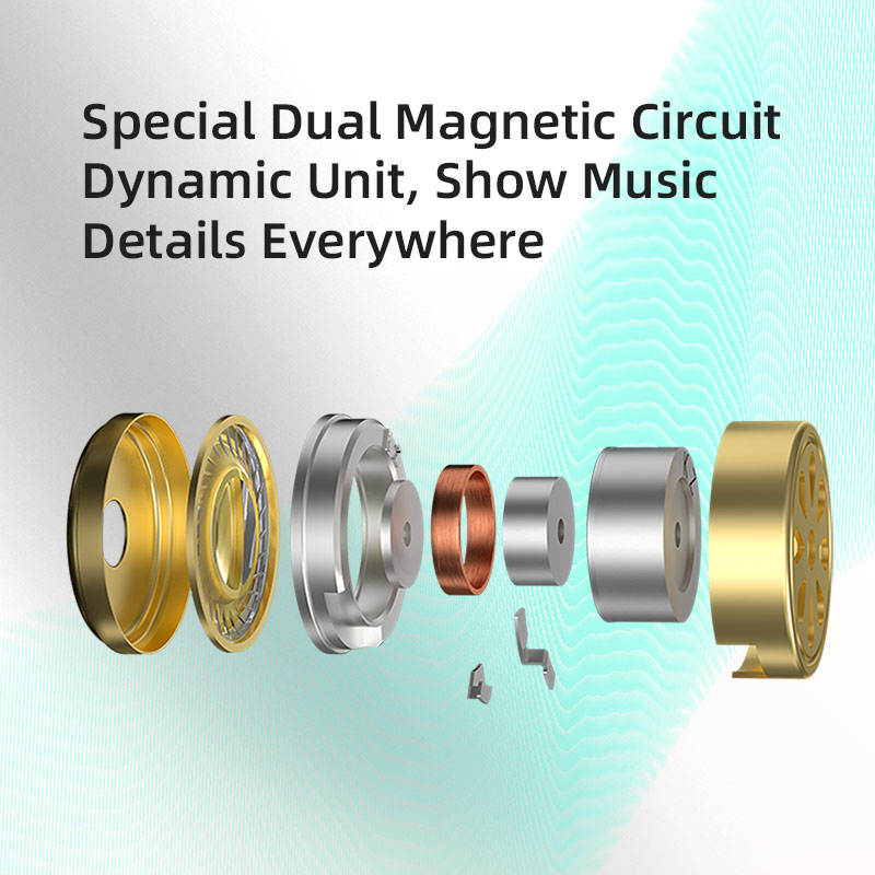 KZ EDX Pro Hi-Fi Bass In-Ear Earphones | Dual Magnetic Dynamic Wired IEMs