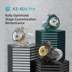 KZ EDX Pro Hi-Fi Bass In-Ear Earphones | Dual Magnetic Dynamic Wired IEMs