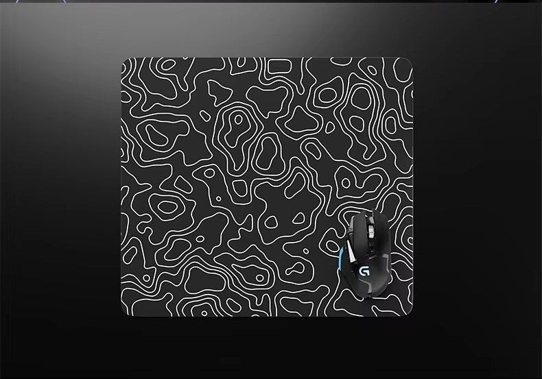 Glass Mouse Pad – Toughened Surface, Smooth Glide & Anti-Slip Base