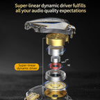 KZ EDX Lite – Super-Linear Dynamic Driver Wired In-Ear Earphones with Detachable Cable & HD Mic IEM